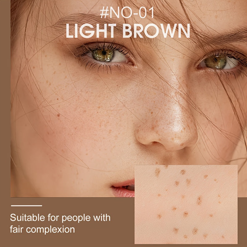 Bolígrafo impermeable para pecas para mujer con 4 tonos, secado rápido, de larga duración