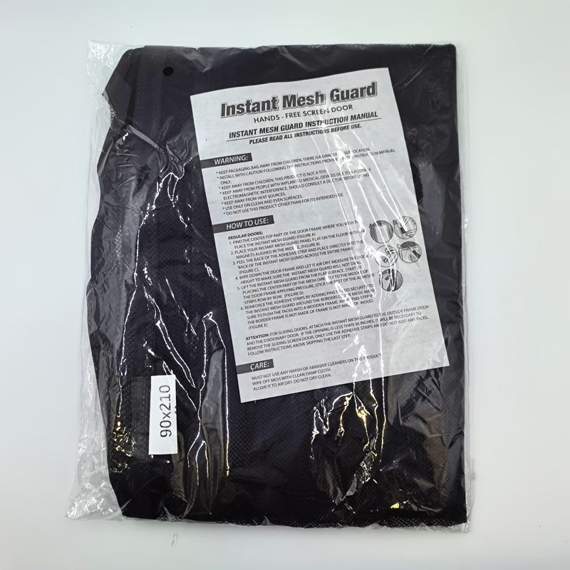 Magnetic Door Curtain for Kitchen and Living Room Insect Screen Mesh