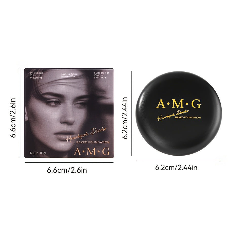 Girl's Long-Lasting Baking Powder Foundation Natural Finish 24H All Skin Types