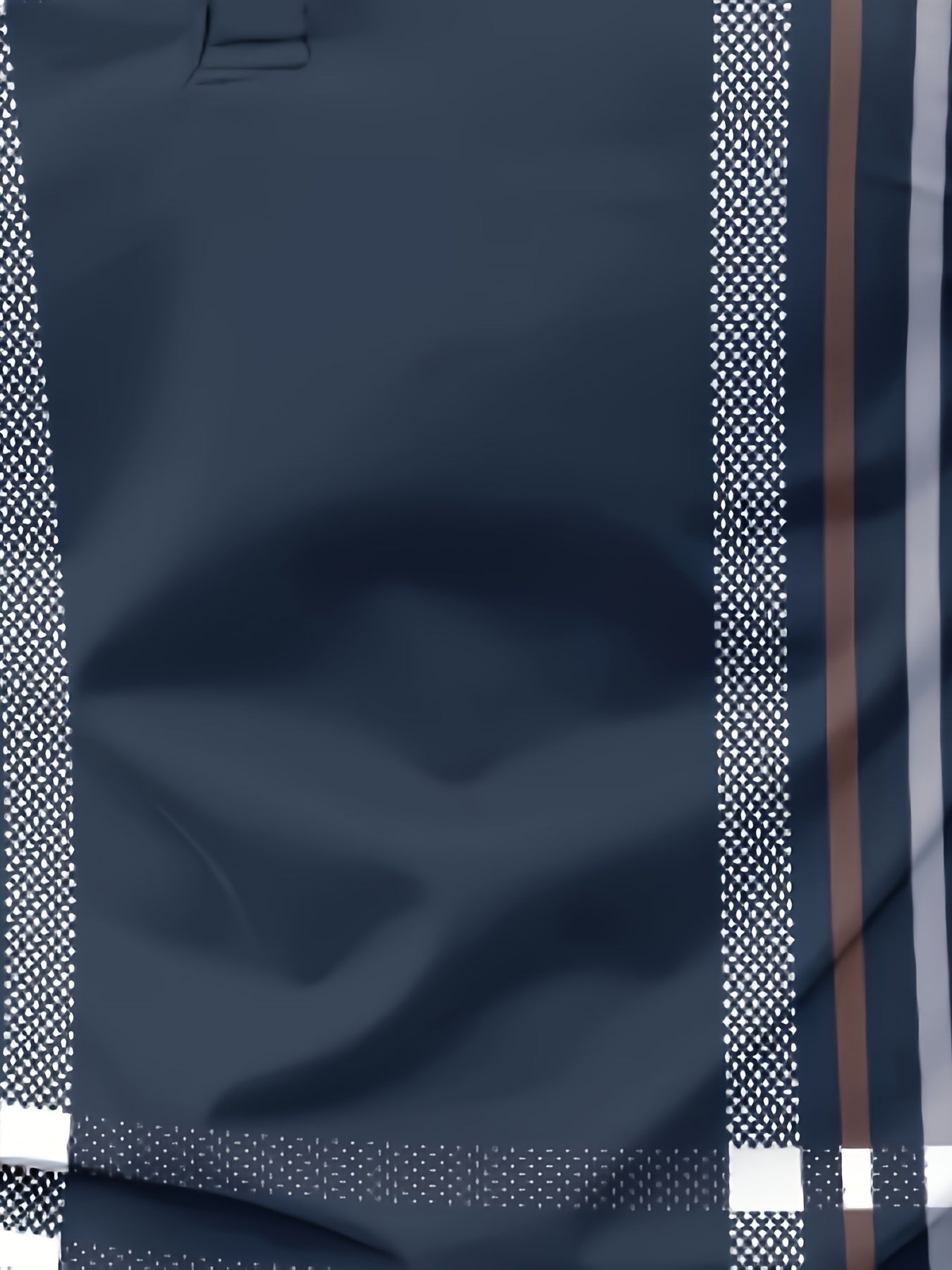 Men's Short Sleeve Shirt Retro Plaid Print Summer Business Casual Polyester Orange Black White