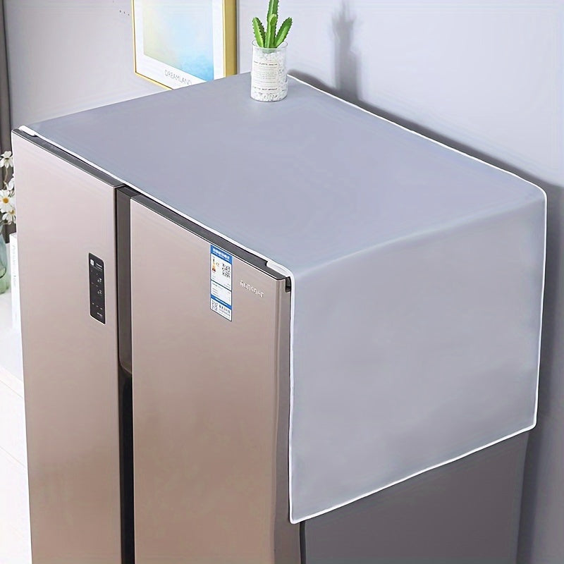 Funda para nevera de tela Oxford impermeable, a prueba de aceite, polvo y agua, para puertas simples o dobles