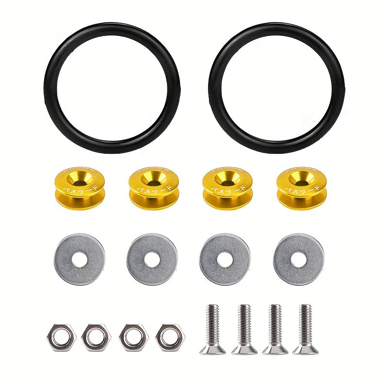 Car Bumper Fastening Buckle Nuts and Screws Reinforced Surrounding Circles