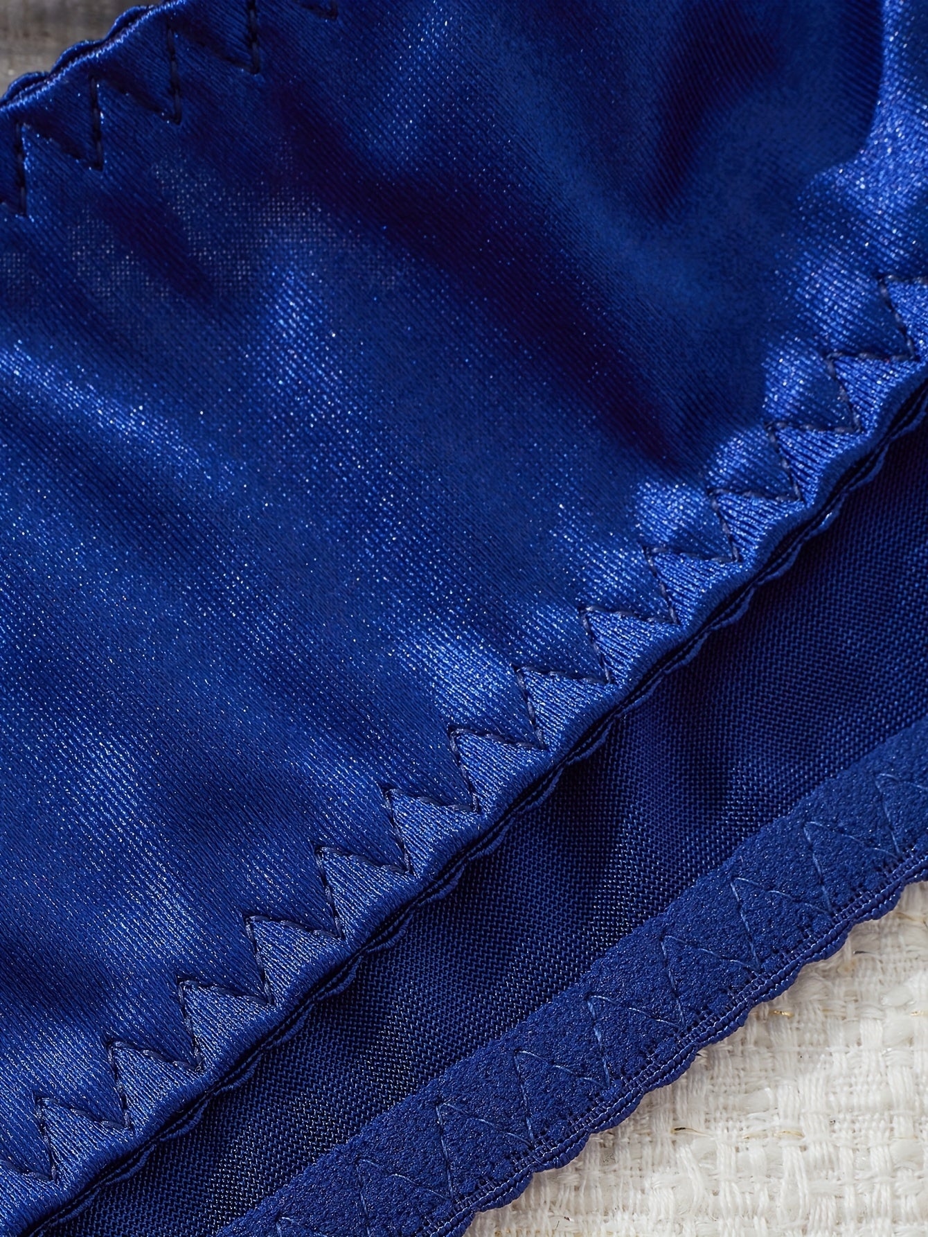 Plus Size Sheer Bralette Polyester Knit Strapless Adjustable Lingerie