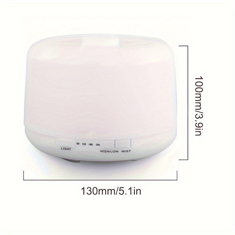 Humidifier with Remote Control and LED Light for Aromatherapy and Mood Enhancement
