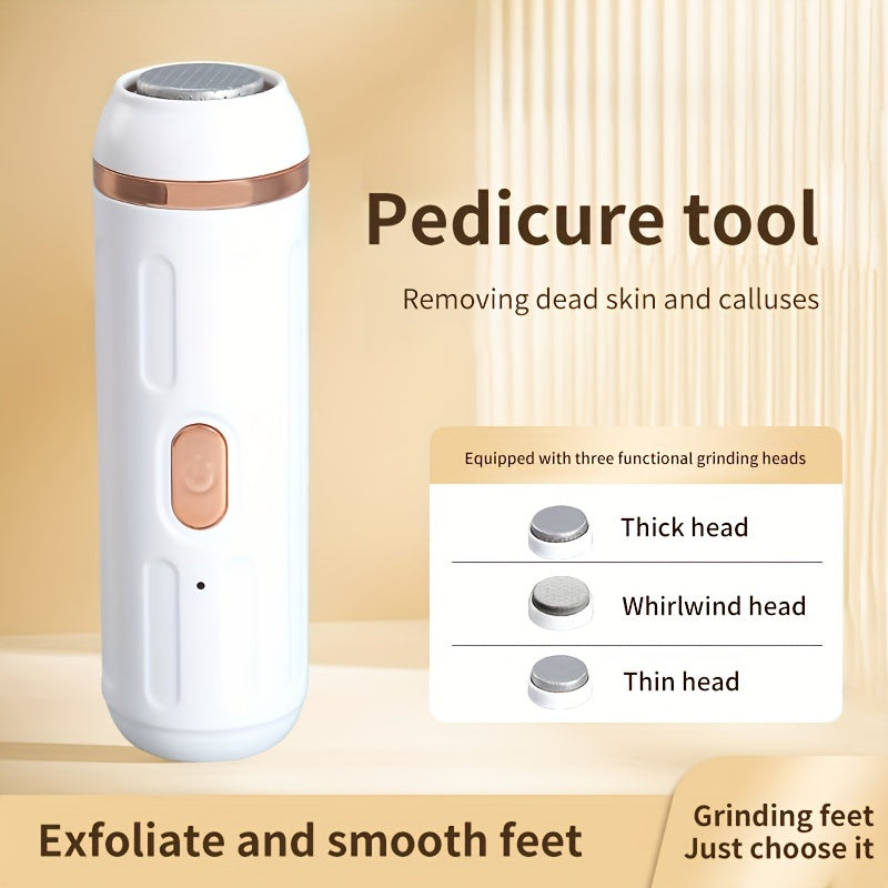 Electric Feet Callus Remover Rechargeable Foot File for Hard Dry Cracked Skin