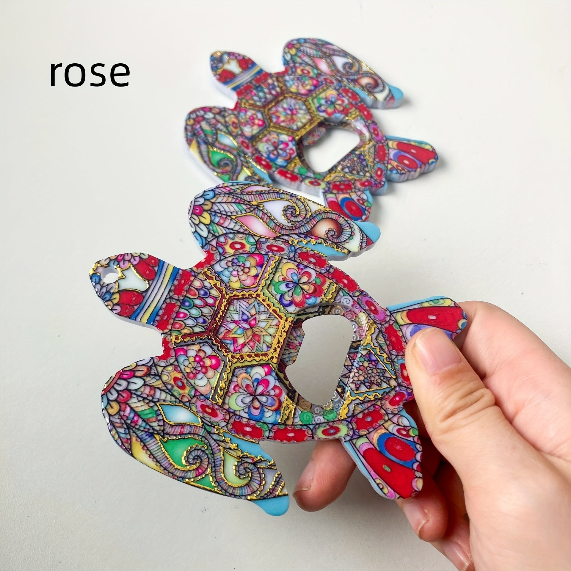 Magnetic Tortoise-Shaped Bottle Opener Refrigerator Accessory Fun Kitchen Tool