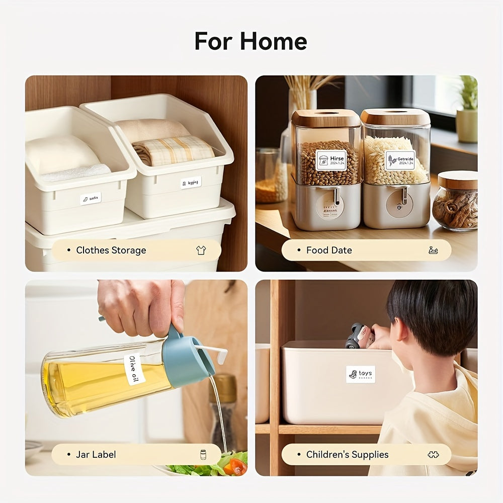 Portable Thermal Label Printer for Home Office and Small Business 50mm Tape