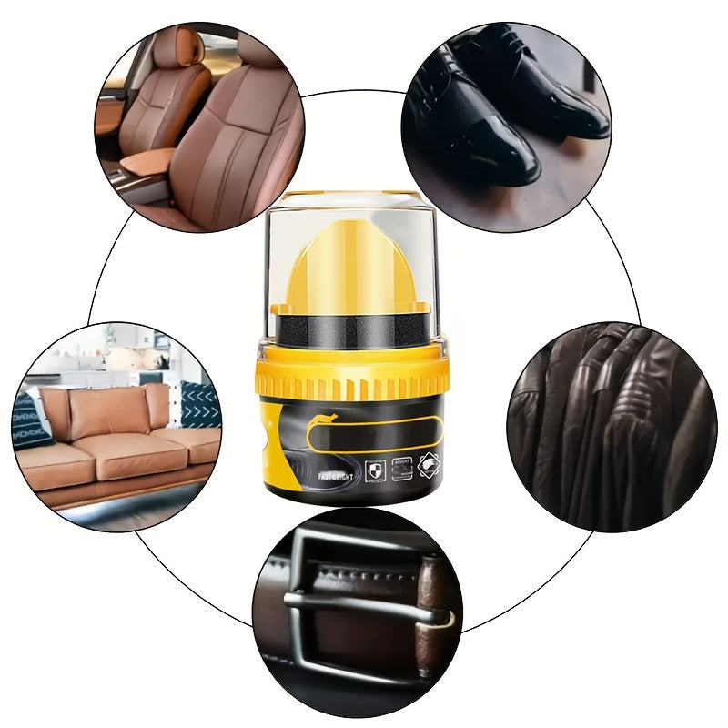 Crema de reparación de plástico negro para el interior del coche, cera para tablero, brillo para neumáticos