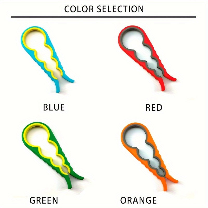 Multi-Functional Can and Bottle Opener with Non-Slip Grip for Easy Opening
