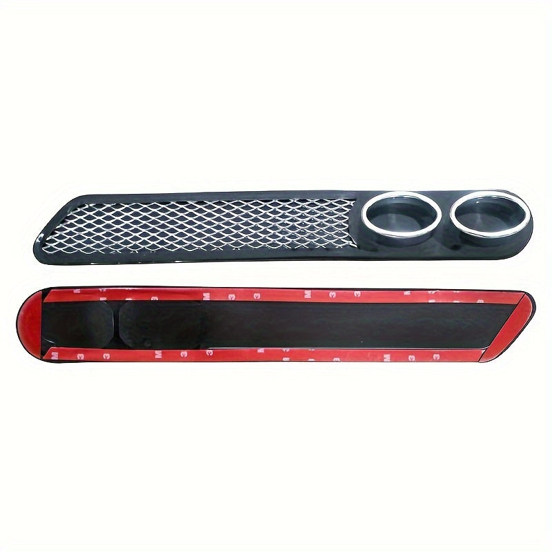 Universal Car Exhaust Grille Fake Decoration Pipe Air Port Chrome Finish