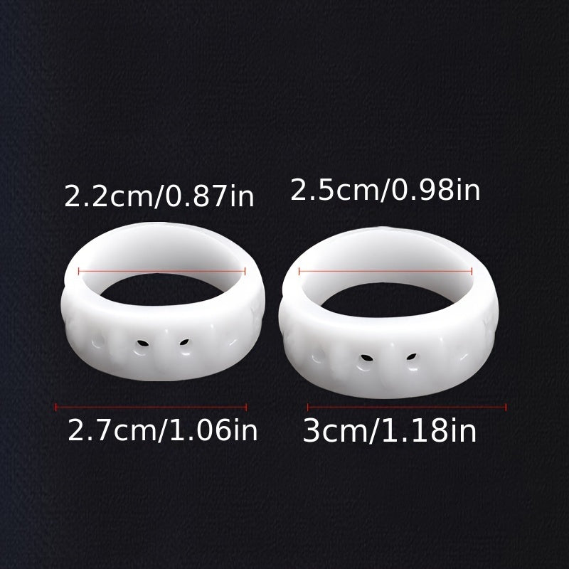 Juego de anillos bloqueadores de prepucio masculino, anillos de bloqueo transpirable anti-caída