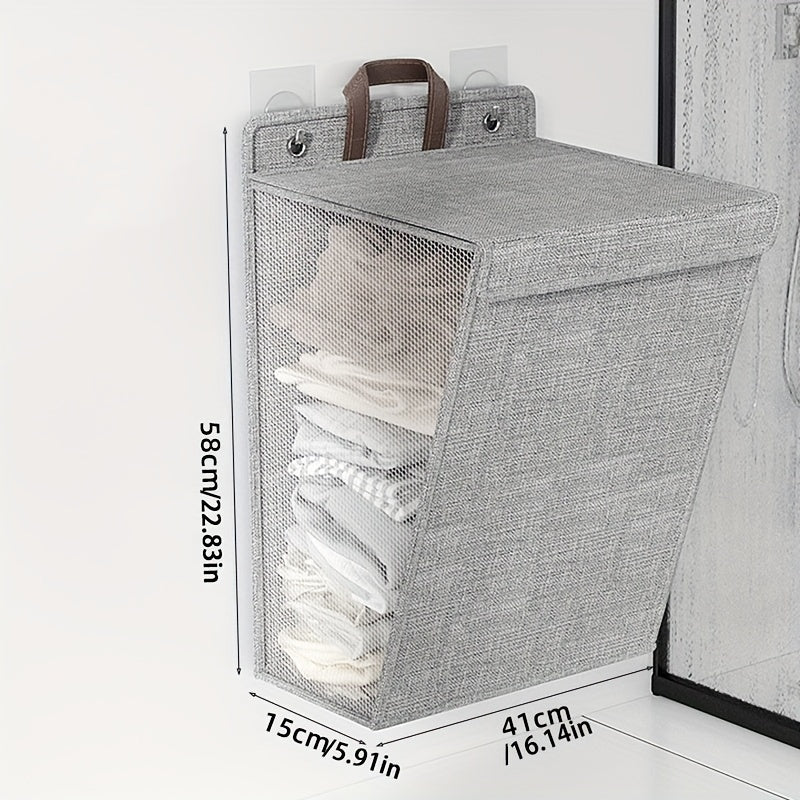 Foldable Laundry Hamper for Bathroom Bedroom Living Room Storage Basket