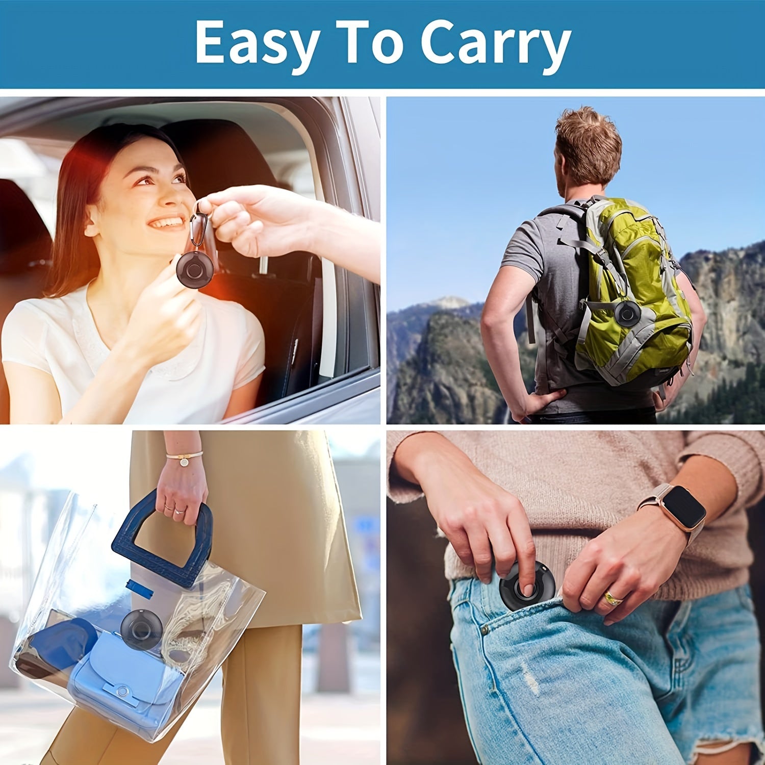 Ultrasonic Pest Repellent Indoor Outdoor Mosquito and Flea Repeller Black