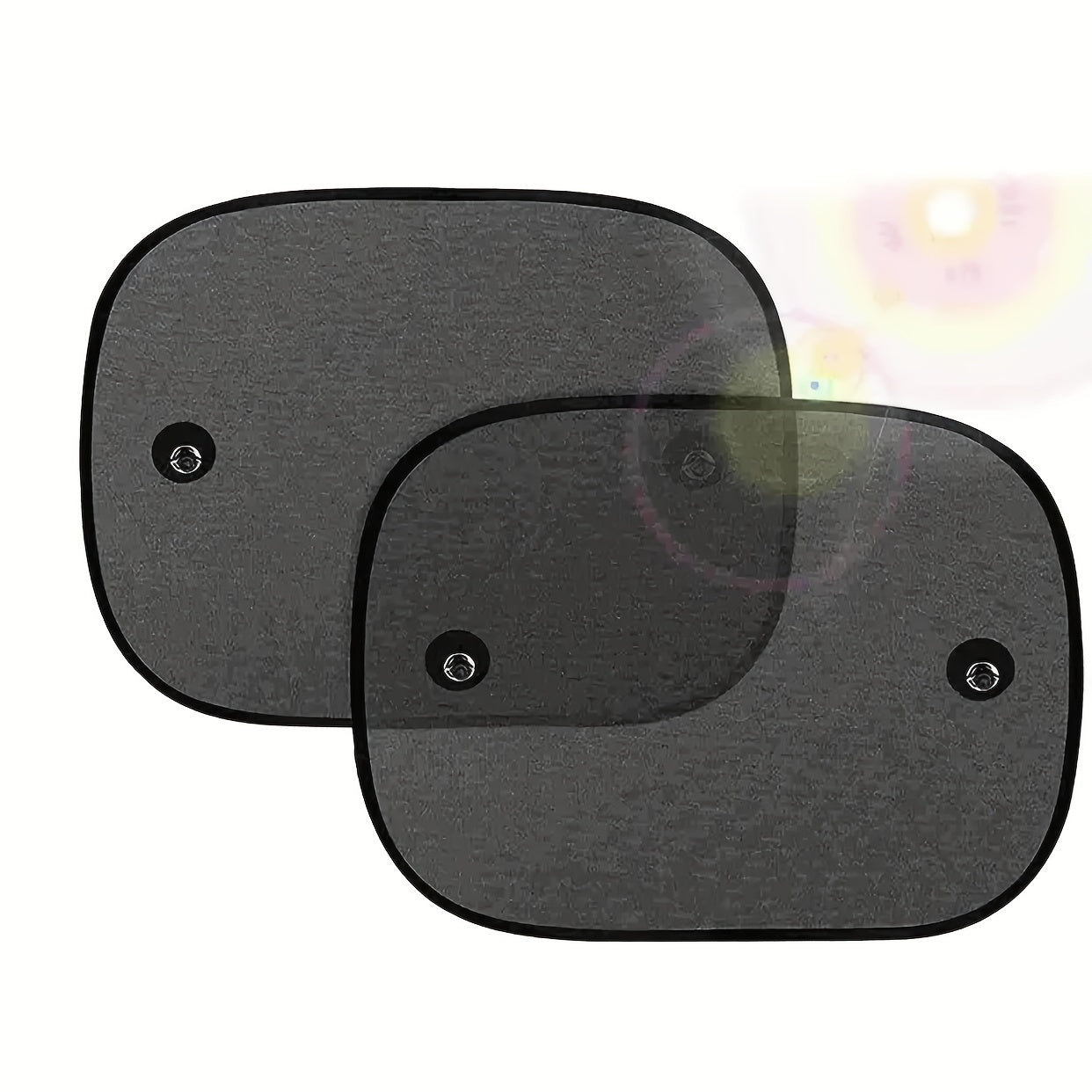 2 Pack Polyamide Side Window Sunshades Car Sun Blocker Heat Sun Protection