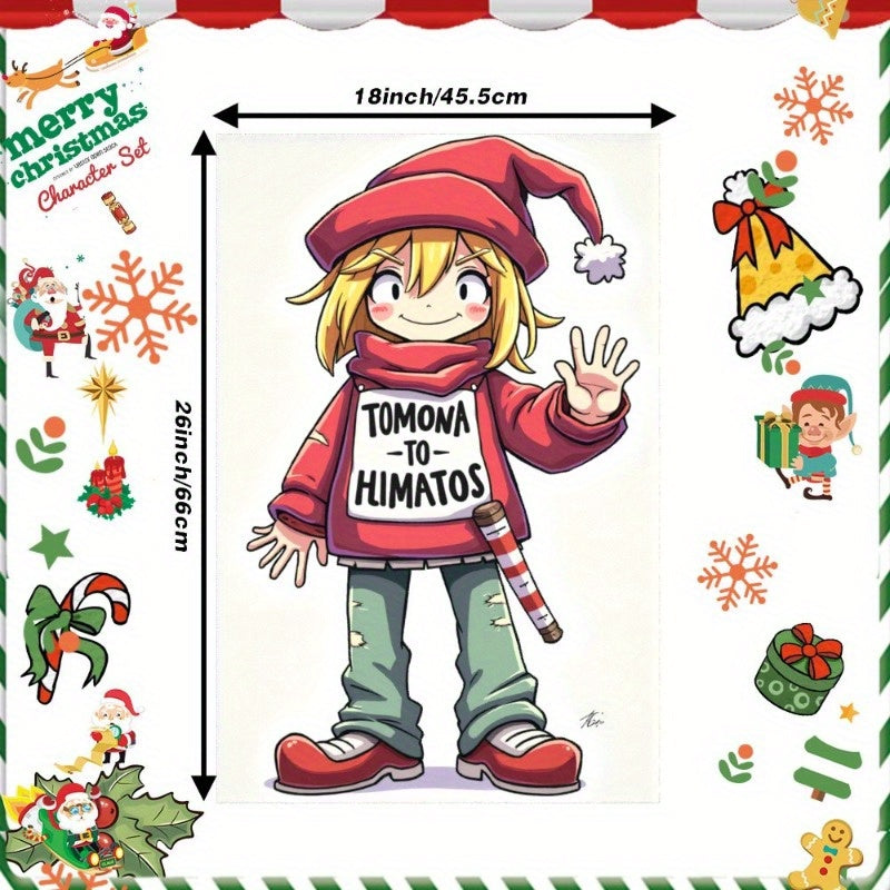 Christmas Kitchen Towel 18x66cm Soft Decor with Holiday Design