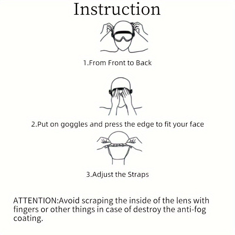 Large Frame Waterproof Swimming Goggles for Kids with Anti-Fog Technology White