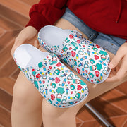 Ayollar uchun EVA klogslar, multfilm shifokor bosimi va past poyabzal bilan