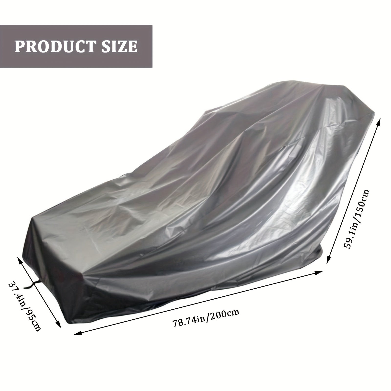 Funda duradera de goma para cinta de correr para equipo de fitness exterior con correas de seguridad