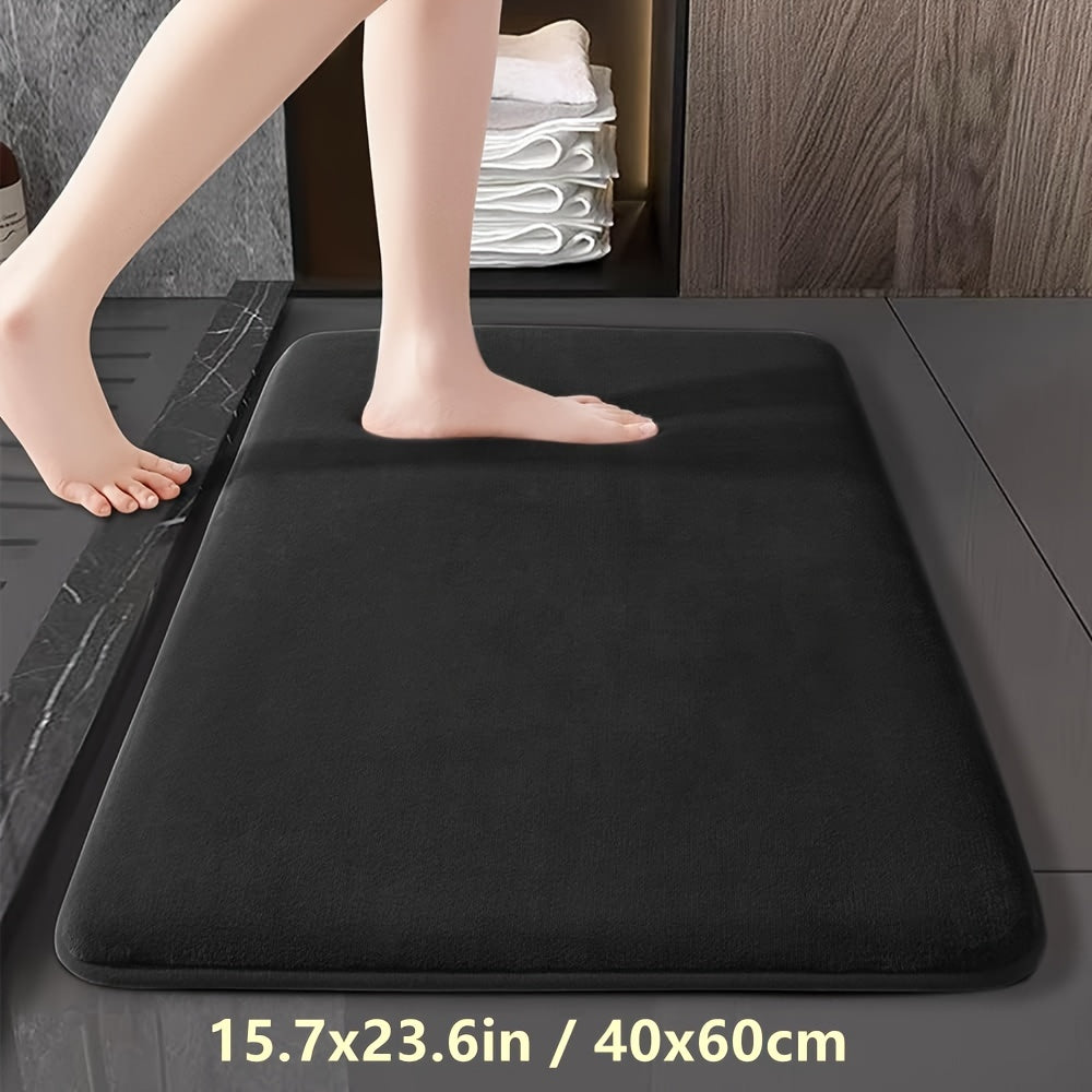 Alfombra absorbente antideslizante para baño, entrada de cocina, suave y cómoda, grande