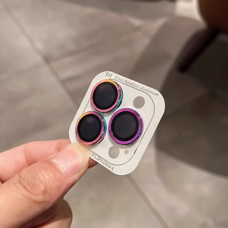 HD Camera Lens Protector for iPhone 16 Pro Max 15 14 13 12 11 Compatible