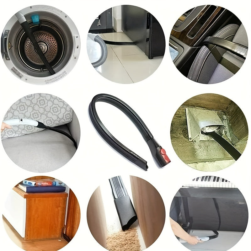 Dyson changyutgich uchun aksessuarlar to'plami V7, V8, V10, V11 va V15 modellari bilan mos keladigan 7 ta bo'lakdan iborat. To'plamda tozalashni yaxshilash uchun cho'tkalar va shlanglar, shuningdek, turli tutqichlar va tozalash cho'tkasi mavjud.