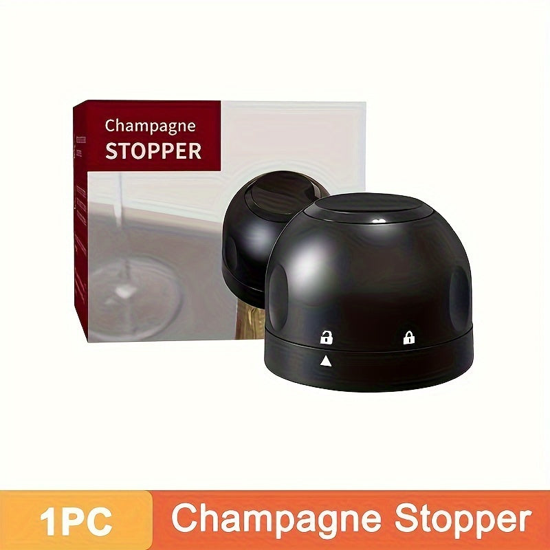2Pcs Reusable Vacuum Wine Stoppers Leak-Proof Champagne Bottle Sealer