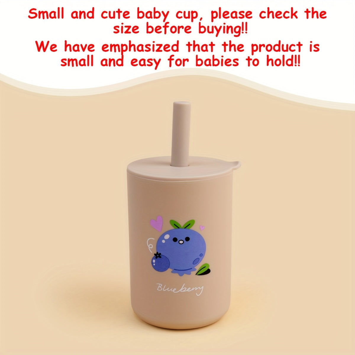 Personalized 6oz Kids Water Cup with Straw and Lid, Unbreakable, BPA Free