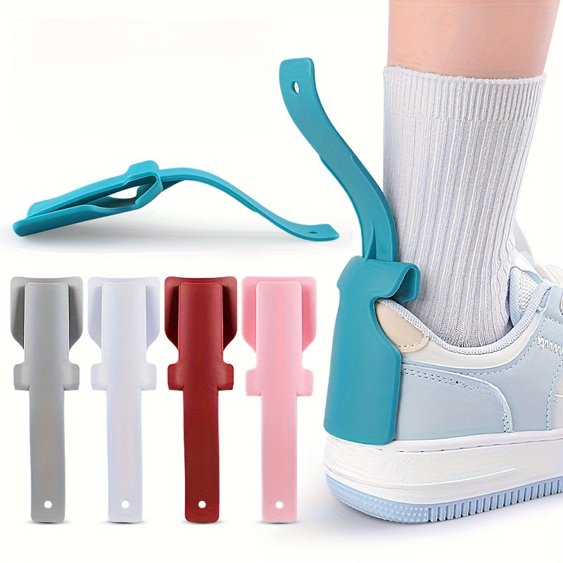 Elderly Shoe Helper Ergonomic Handle Slip-On Assist Tool for Seniors