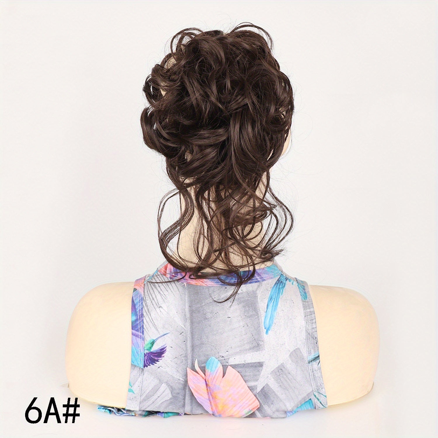 Women's Wavy Curly Synthetic Hairpiece Scrunchies for Tousled Updo