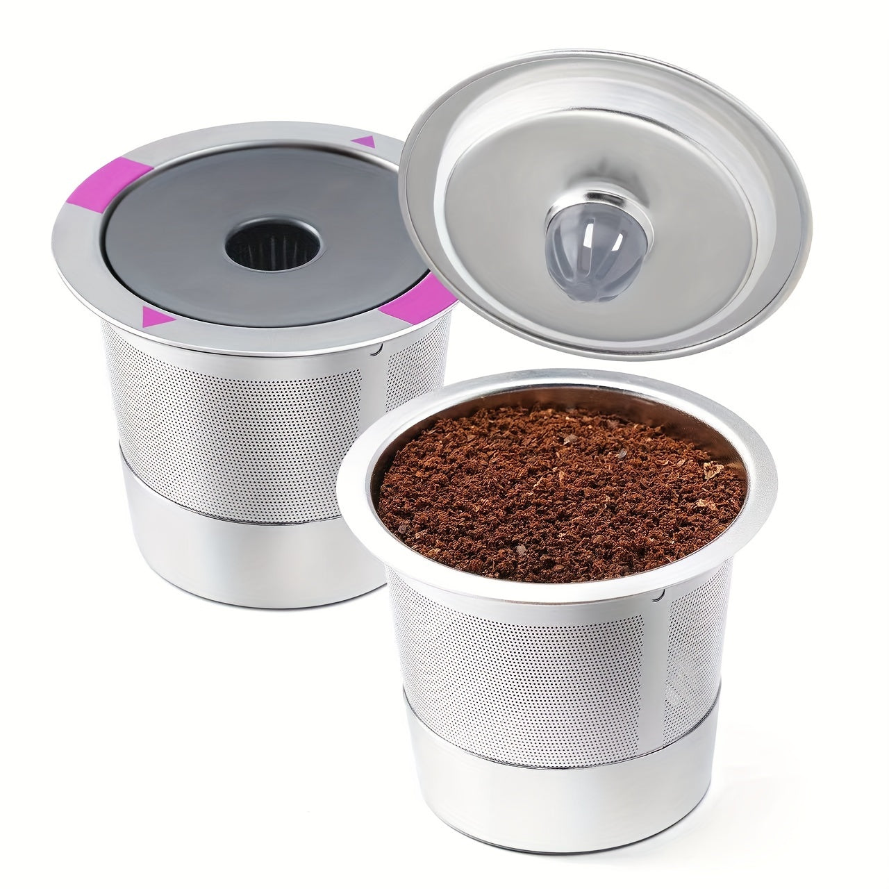 Reusable Stainless Steel K-Cup for Keurig Coffee Makers, Universal Compatible