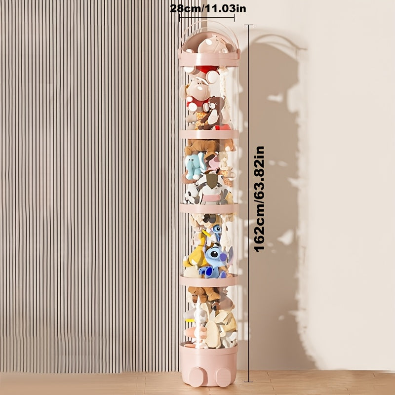 Zamonaviy to'plangan saqlash qutisi, suv o'tkazmaydigan qopqog'i bilan to'ldirilgan hayvonlar uchun. Uy dekoratsiyasi uchun shaffof plastik quvur tashkilotchisi, joyni tejovchi, elektr energiyasi talab qilinmaydi. Romantik mavzudagi ko'rsatma polkasi.