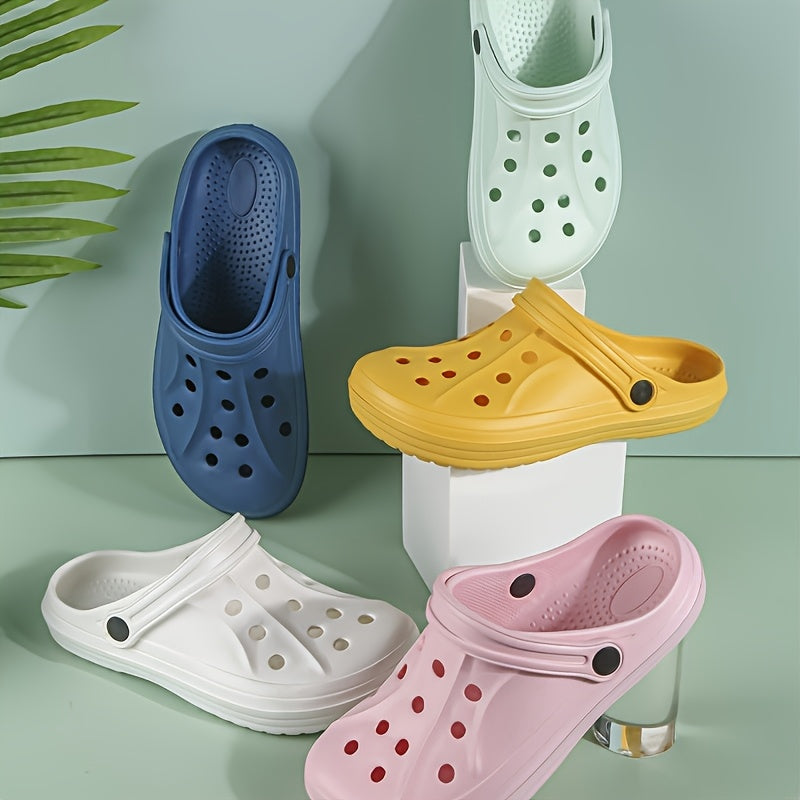 Unisex EVA Slip-On Clogs Lightweight Non-Slip Indoor Outdoor Beach Shoes