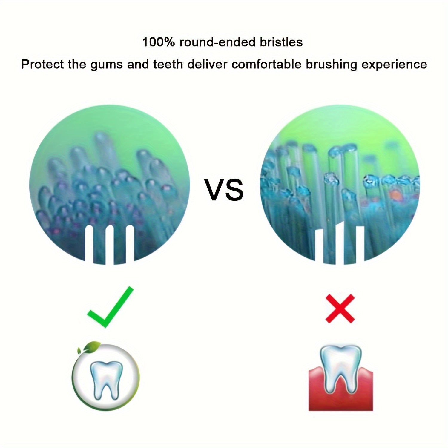 4 ta to'plam Elektr tozalash cho'tkasi boshlari Sonicare ultrasonik almashtirish cho'tka boshlariga mos keladi