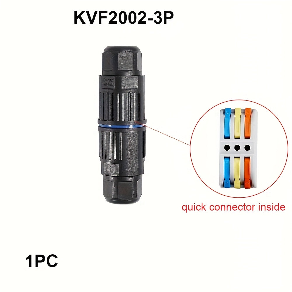 Cable Connector Quick Connection Terminal, 5.08cm, Outdoor LED Light, No Welding