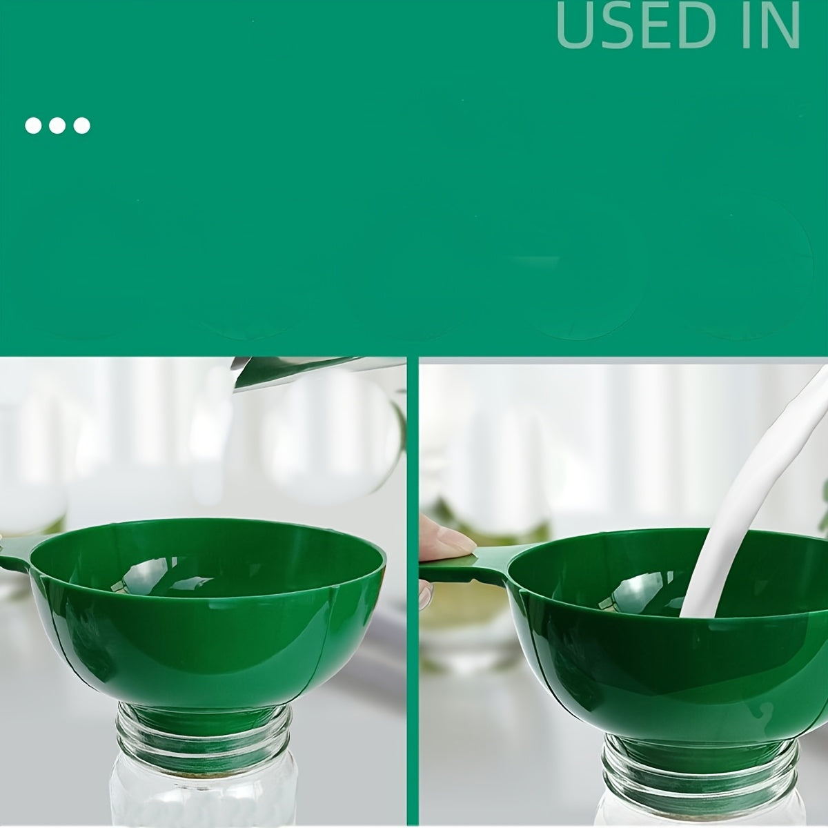 Большая диаметр пластиковая масляная воронка для автомобилей и домашнего использования 1/2/5/7/10 шт.