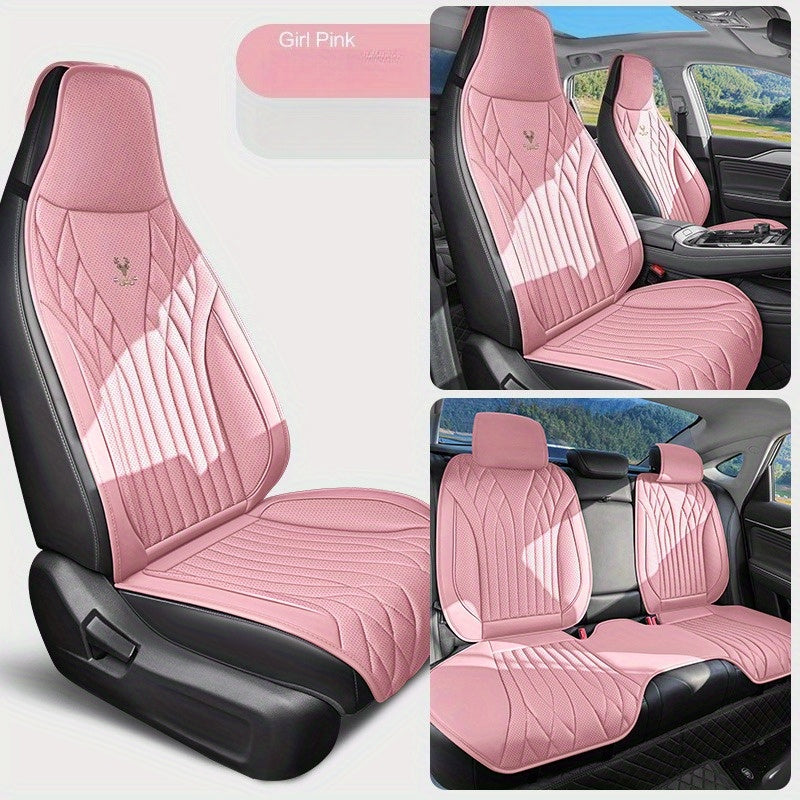 Five-Seater Car Seat Covers Easy-to-Install Multi-Color Full Set