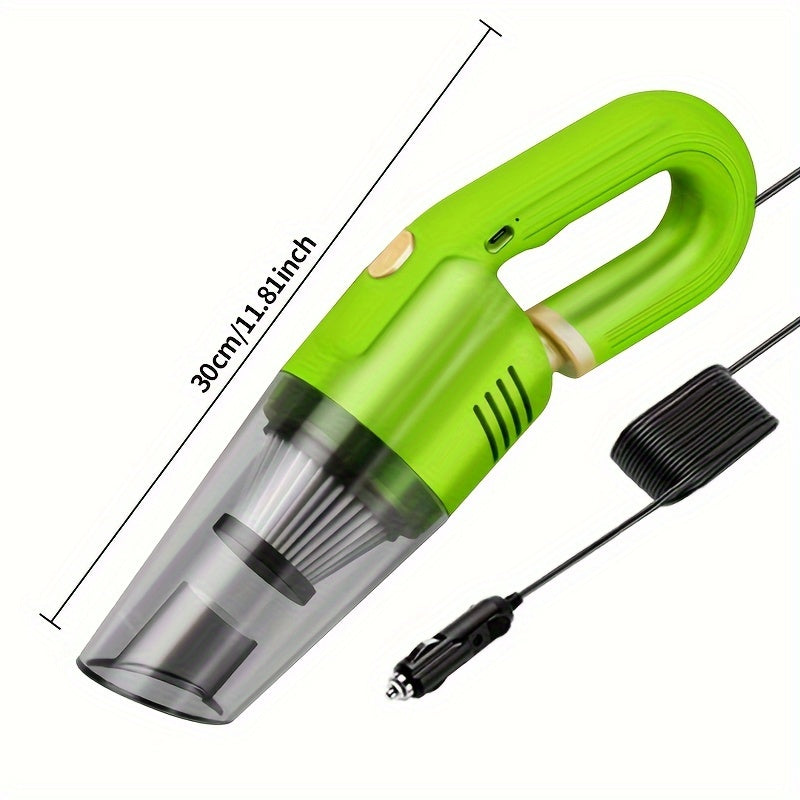 Портативный автомобильный пылесос 120 Вт ручной авто пылесос с мощностью всасывания 4 кПа