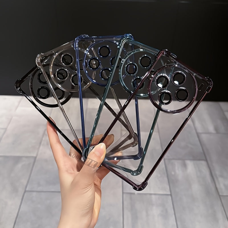 Redmi 14C Phone Case with Gyroscope Bracket Shockproof TPU Cover