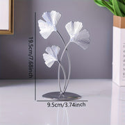 Luxury Ginkgo Leaf Home Decor for Living Room Entrance