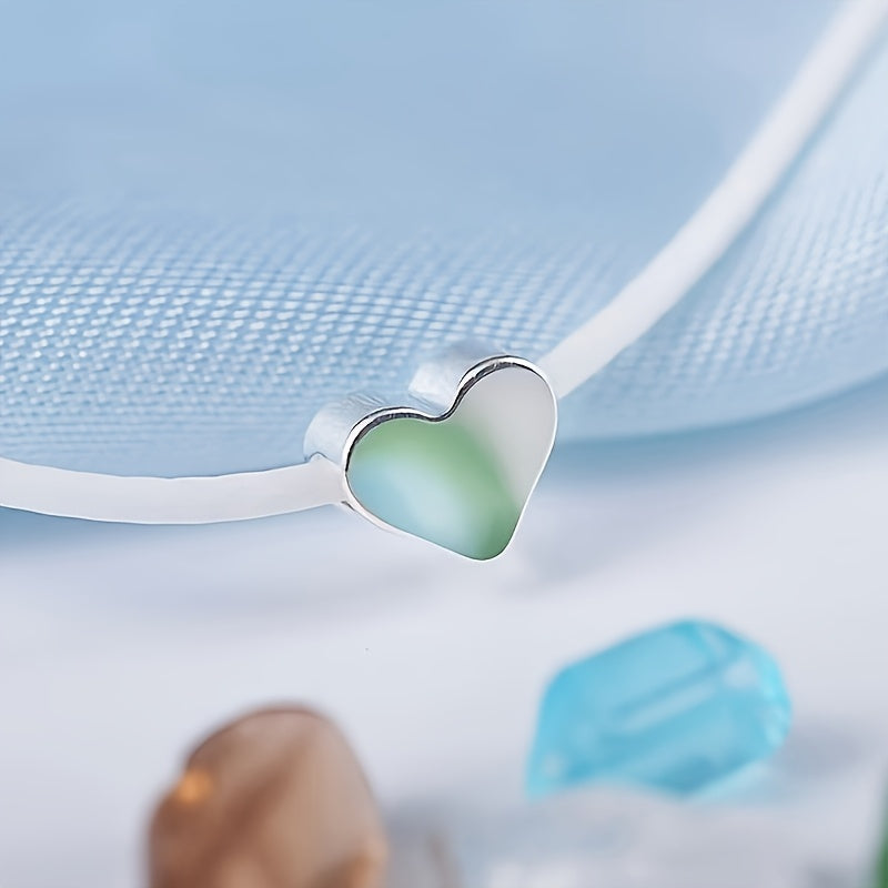 Silvery Heart Anklet for Women Boho-Chic Beach and Everyday Jewelry