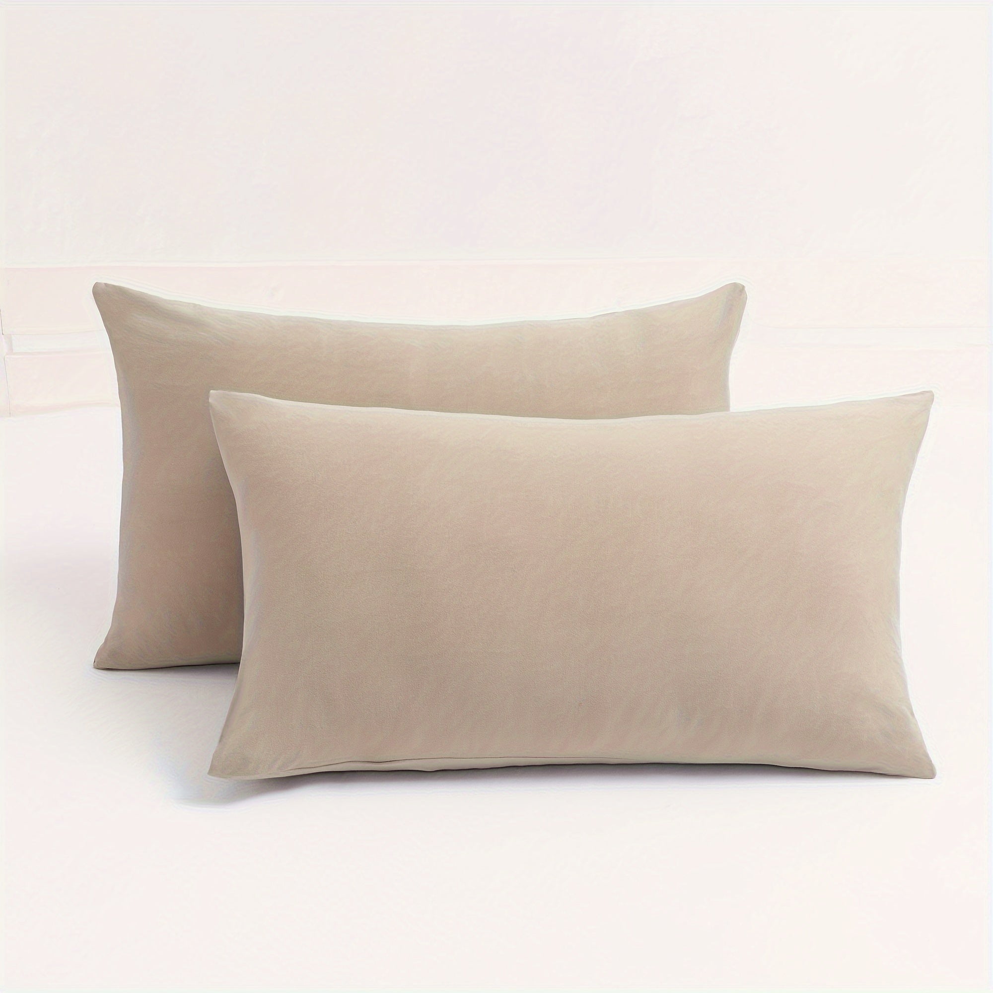 Stretch Pillow Cases 2-Pack Soft Wrinkle-Resistant Envelope Closure