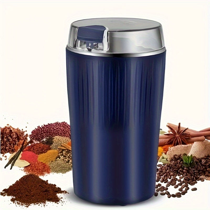 Electric Spice And Coffee Grinder Stainless Steel One Touch Easy to Use