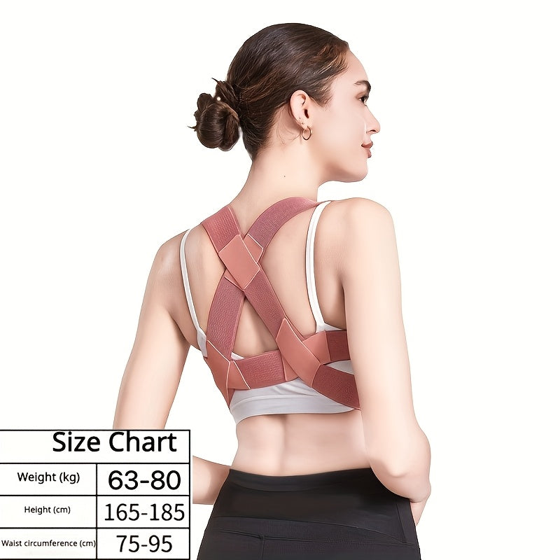 Invisible Posture Corrector Belt for Women Adjustable Spine Alignment Humpback Support