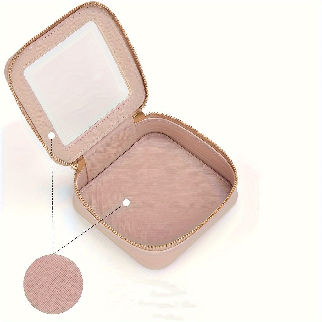 Clear Transparent Cosmetic Bag with See-Through Storage for Travel and Toiletries