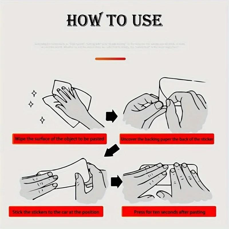 12 Pcs Reflective Safety Strips Green Waterproof High Visibility for Cars Bikes