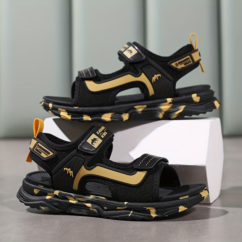 Kids Boys Sport Sandals Lightweight Breathable Open-Toe Casual Summer Shoes