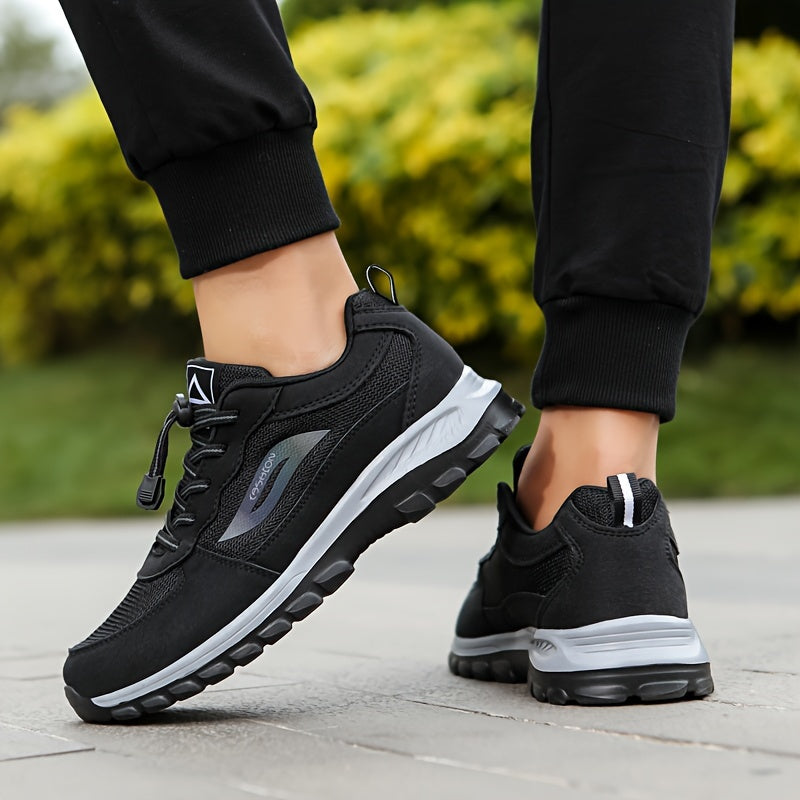 Men's All-Season Breathable Fabric Hiking Shoes for Outdoor Activities