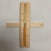 15-Minute Wooden Sauna Timer Sand Glass No Electricity Needed for Spa and Pool