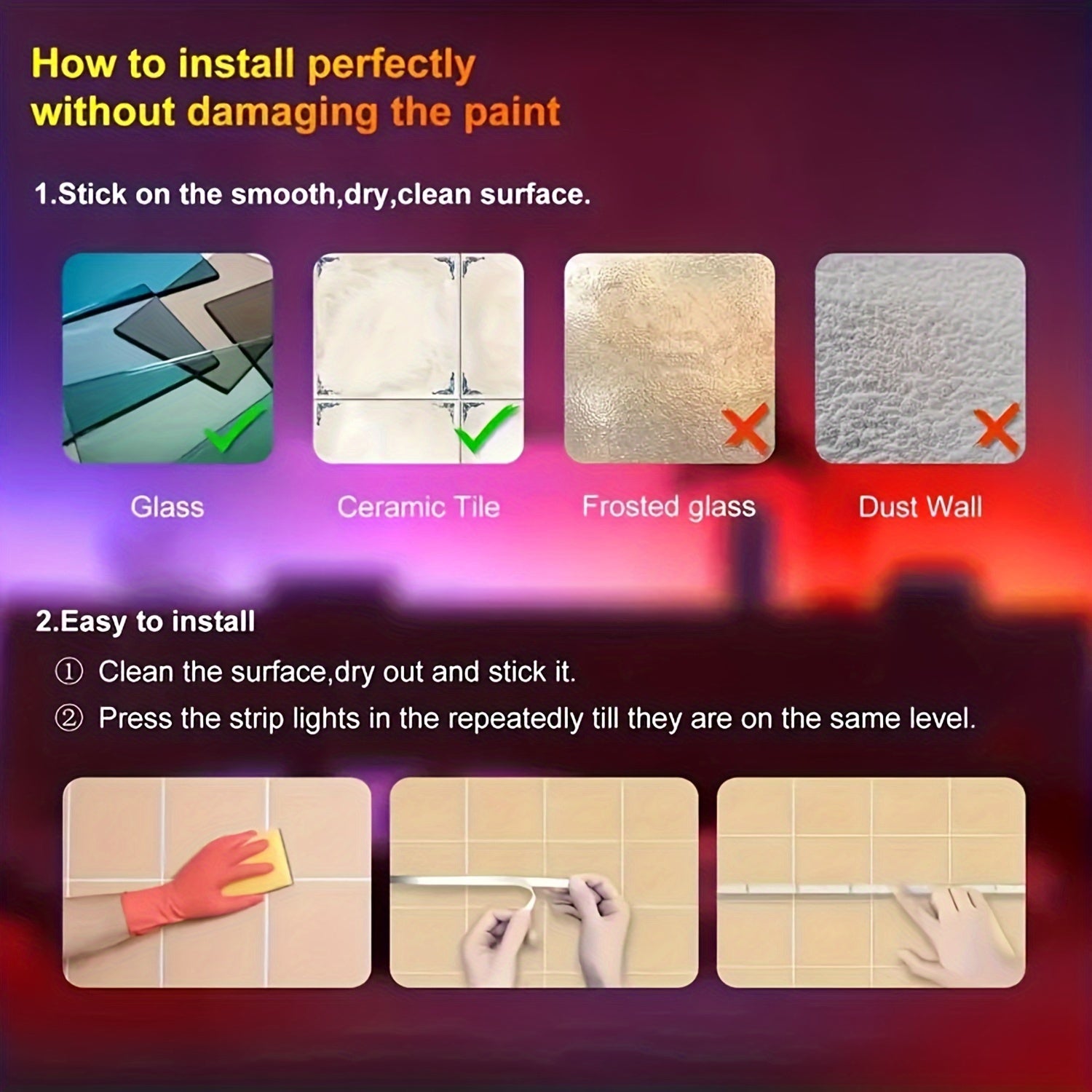 Светодиодная лента USB для подсветки телевизора и домашнего декора, гибкая лента (5В) в белом/теплом белом цвете для спальни, шкафа, кухни DIY - можно резать, самоклеящаяся, не требует батареек - длина