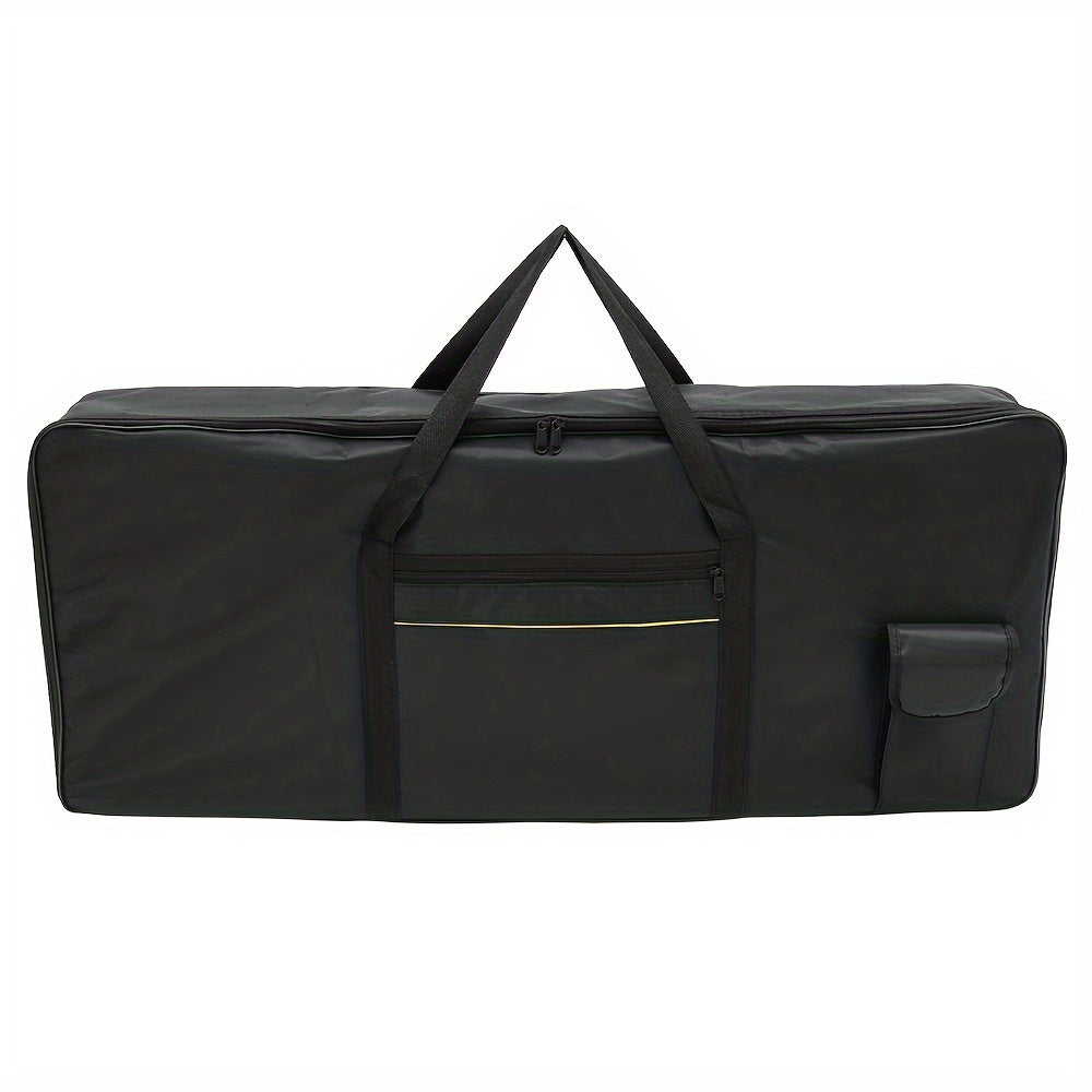 61-Key Waterproof Oxford Cloth Keyboard Bag with Carrying Handle for Piano and Electronic Organ Storage and Travel